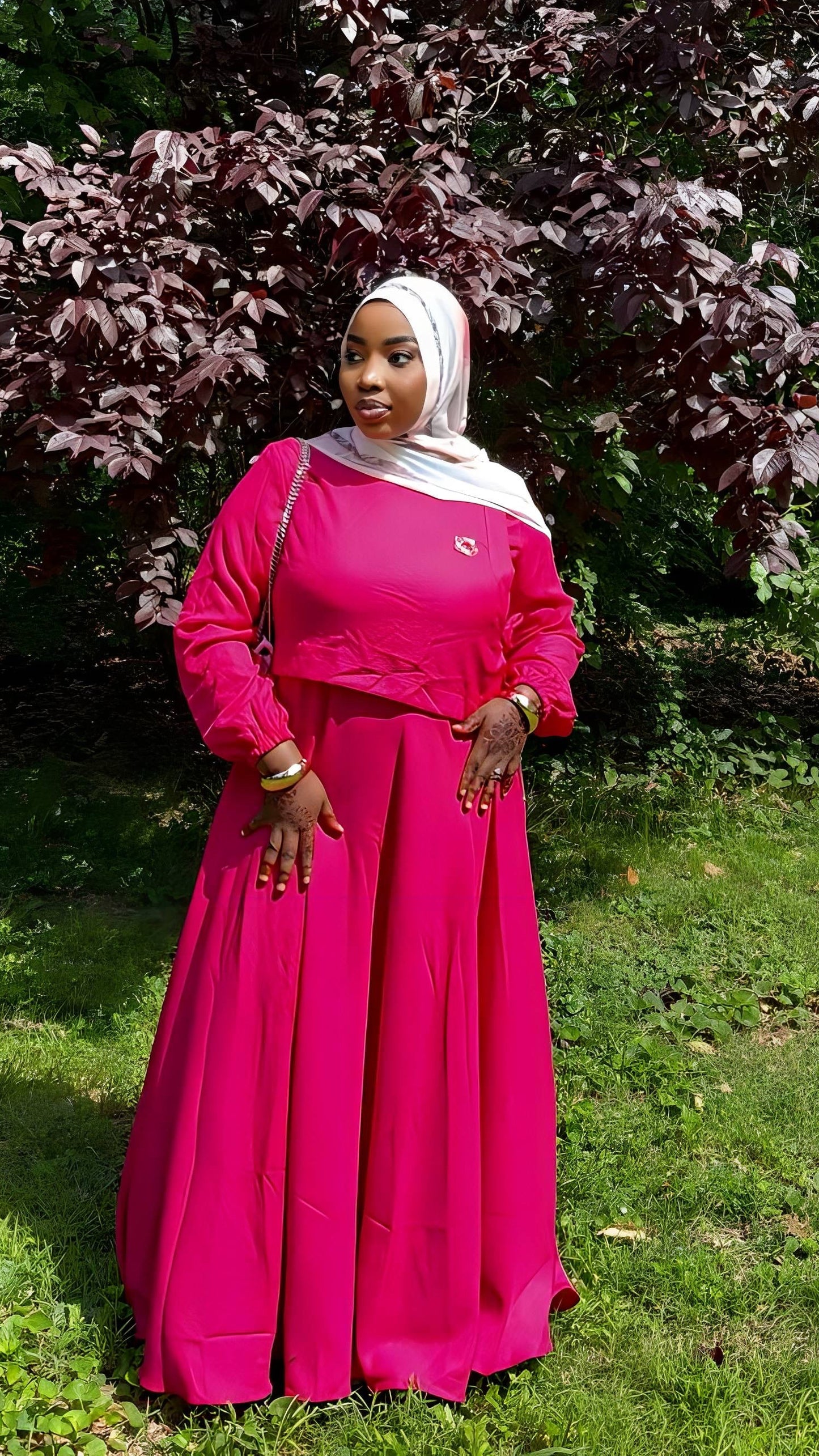 Amira Pleated Maxi Dress Collection