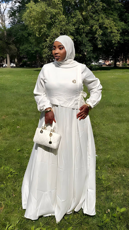 Amira Pleated Maxi Dress Collection