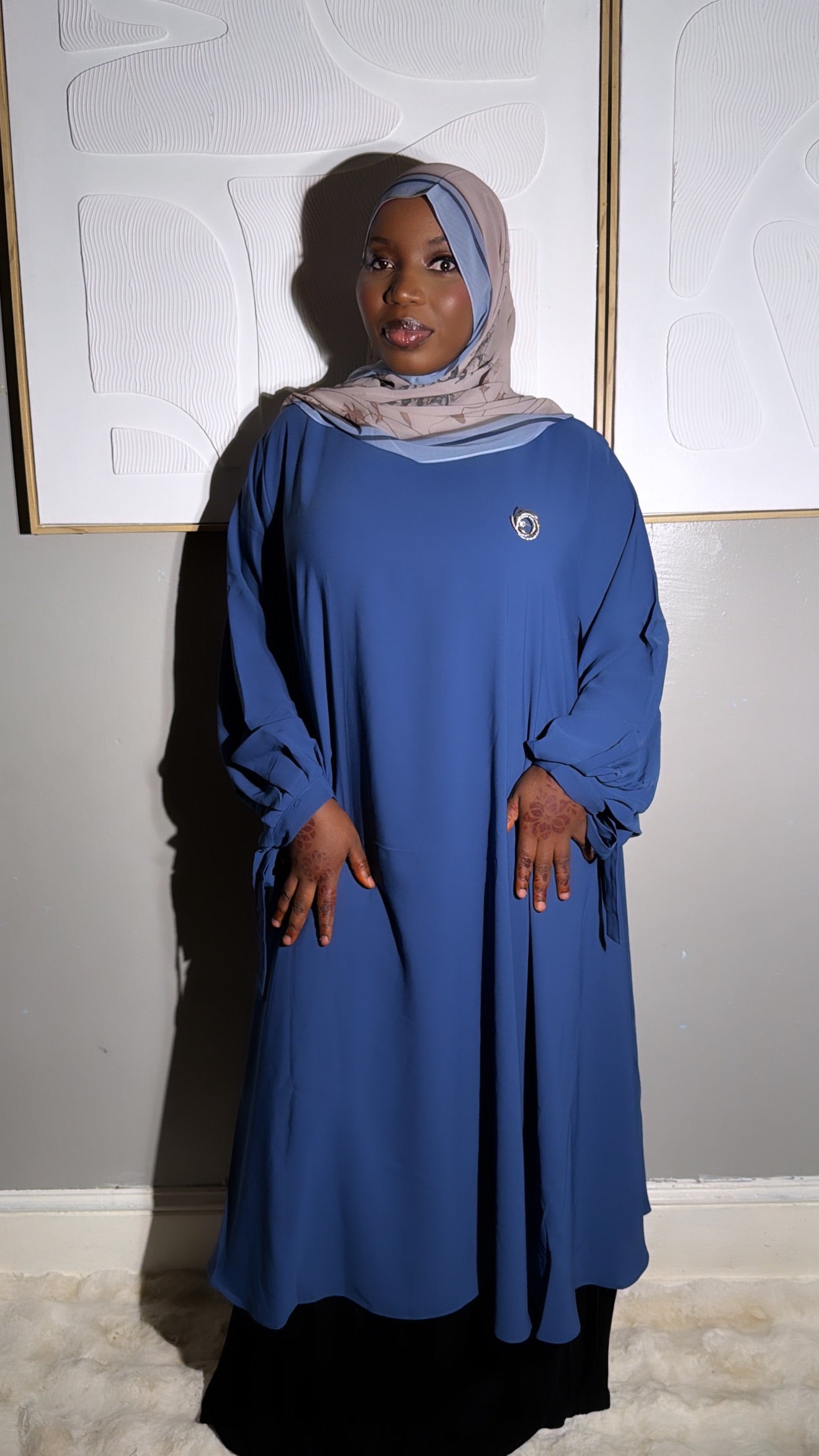 Premium Pleated 2-Piece Set – Tunic & Skirt