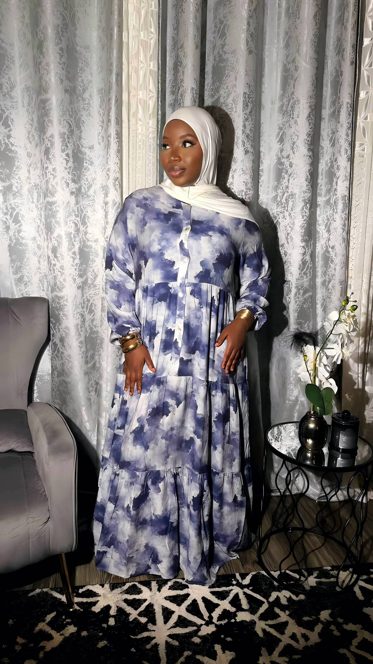 The Amira printed Dress
