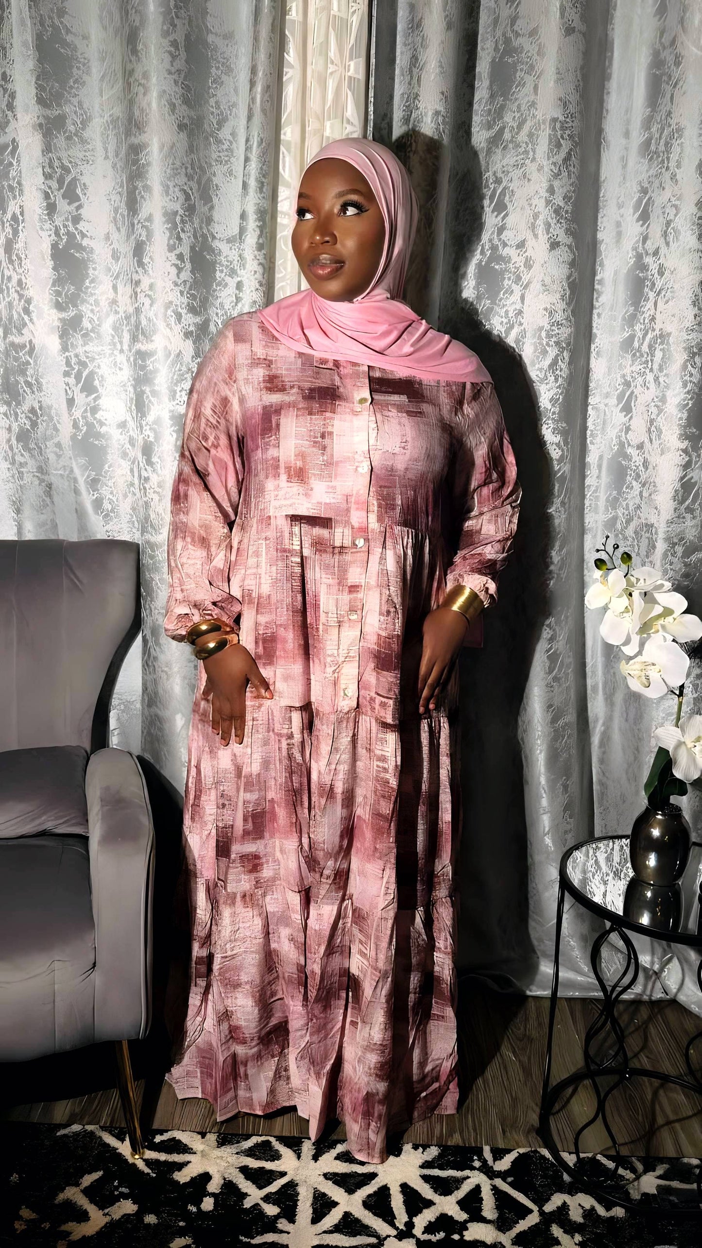 The Amira printed Dress