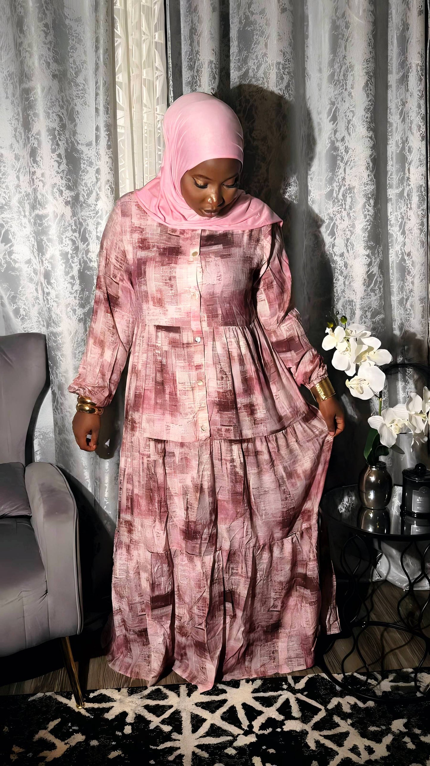 The Amira printed Dress