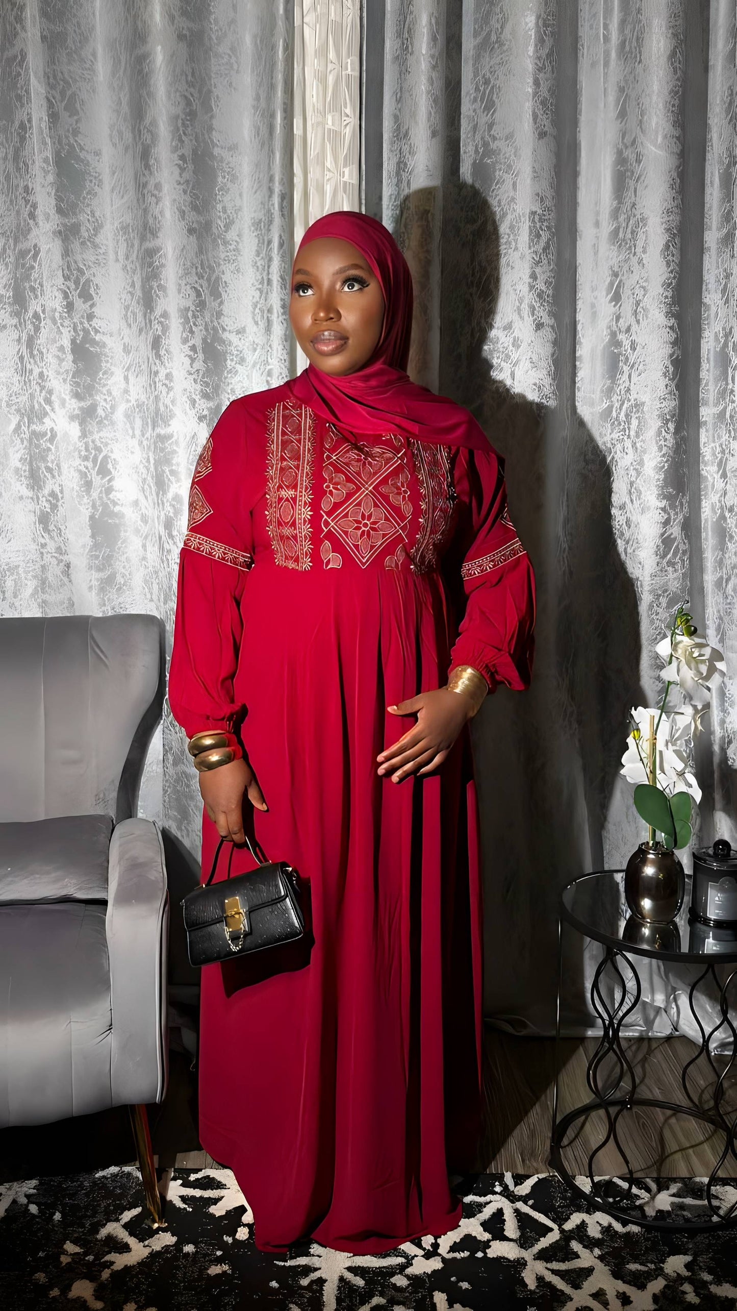 The Nora Embroidered Dress