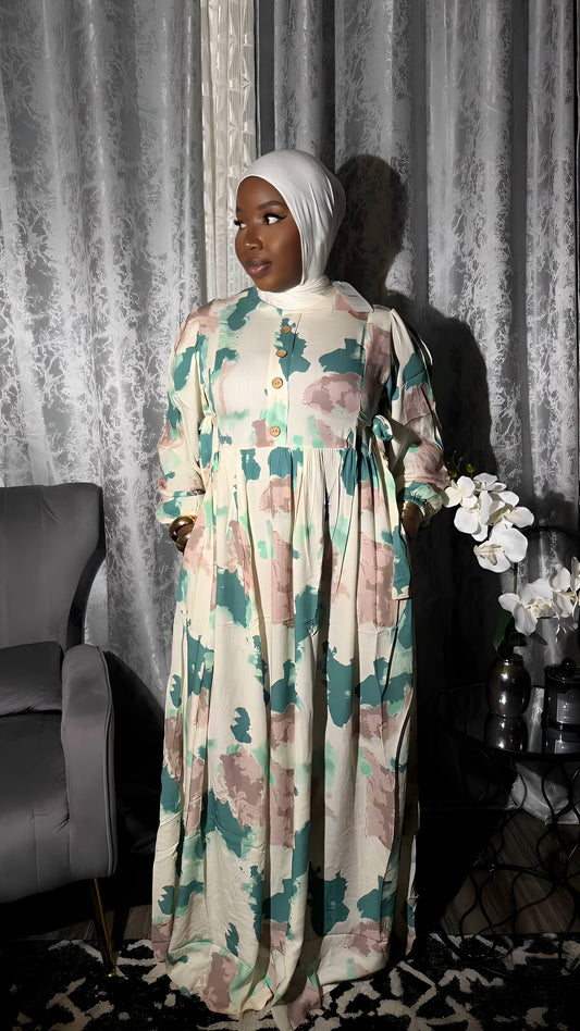 The Soumeya Cotton Maxi Dress