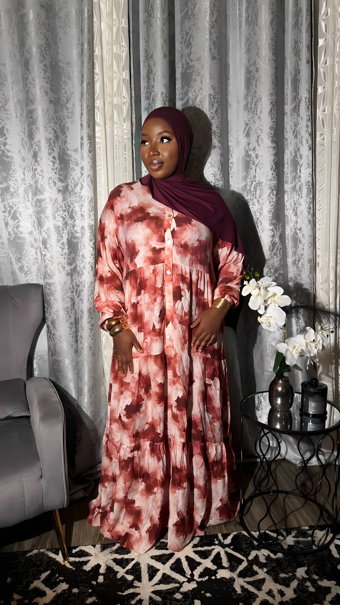 The Amira printed Dress